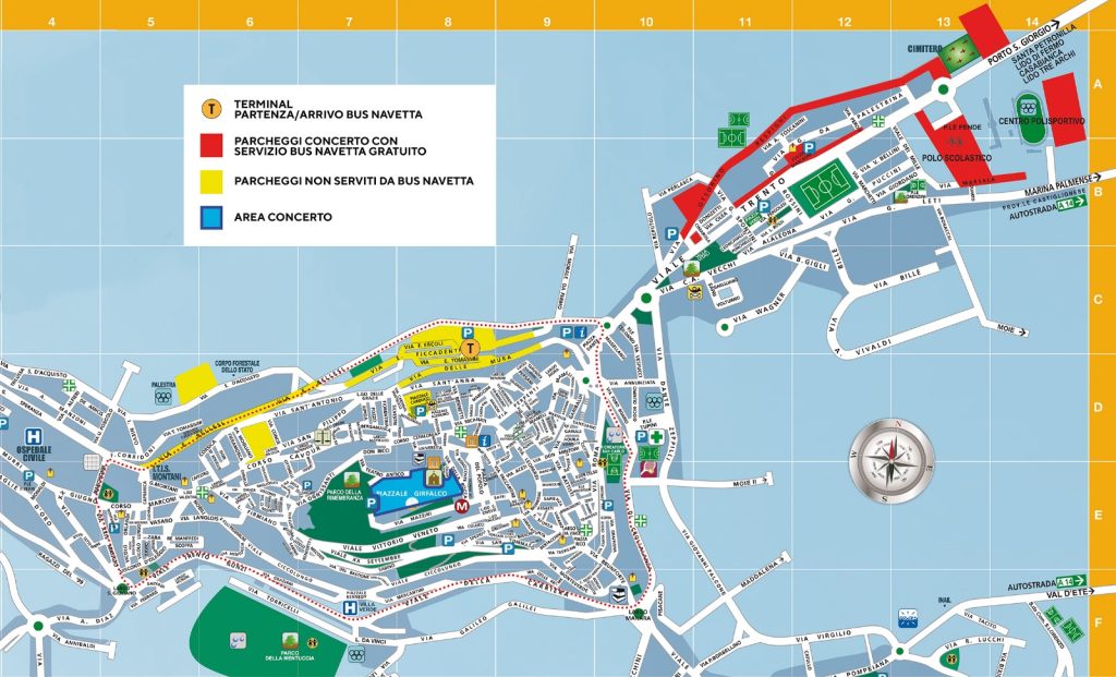 Piano parcheggi, bus navetta e aree vietate per il concerto di stasera 4 agosto di Manu Chao