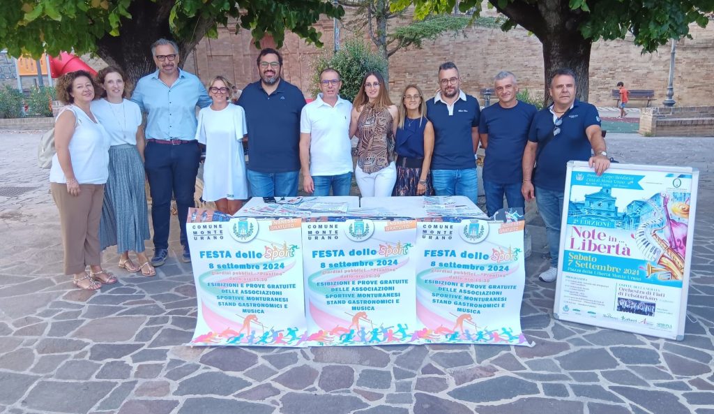 Monte Urano presenta Festa dello Sport e gli eventi di settembre