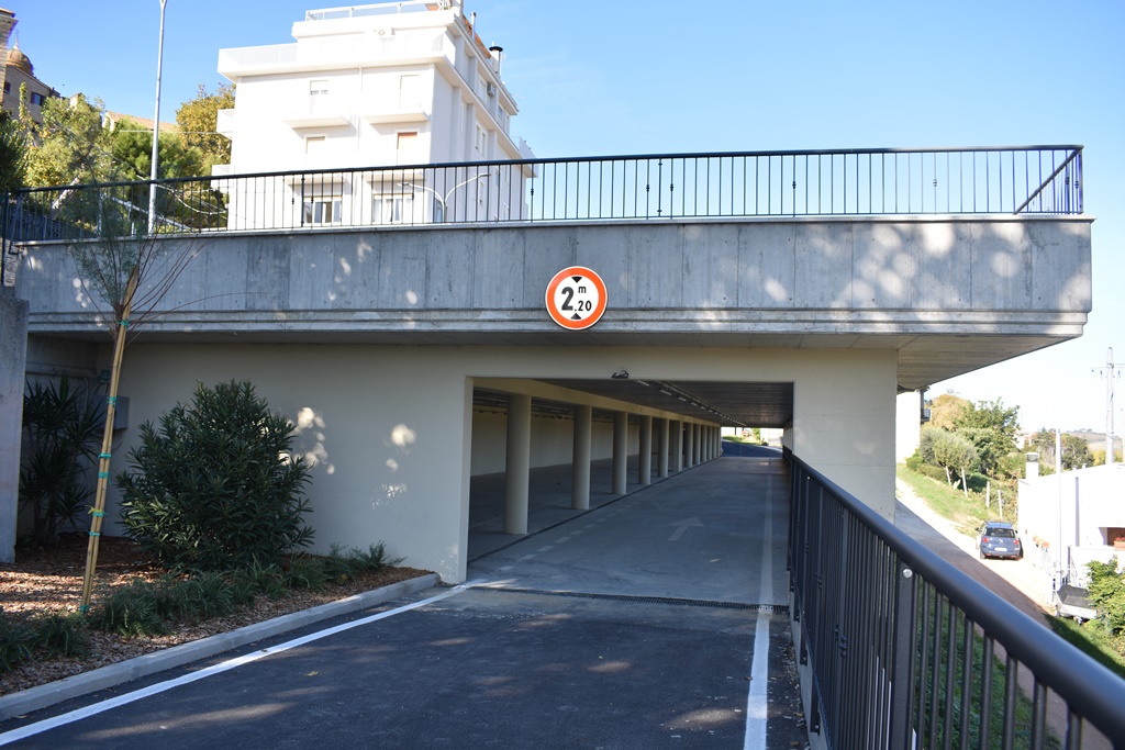 Nuovo piano del parcheggio coperto apre il 19 ottobre a Monteprandone