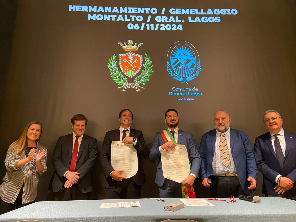 Montalto sigla gemellaggio con gli argentini di General Lagos nella rassegna Cento Lire Festival