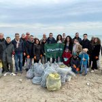 "Il mare d'inverno" è pulito sull'arenile di Porto Sant'Elpidio